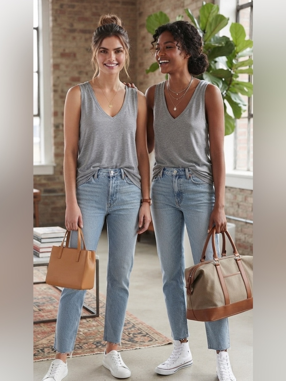 Topshop Nordstrom Gray Tank 10 Y2K Basic Indie Sleaze Athleisure Model off Duty